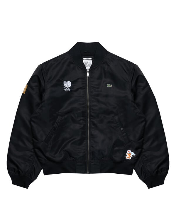 LACOSTE スタジャン ブラック US M Lacoste | Sneakers & Apparel | AFEW STORE